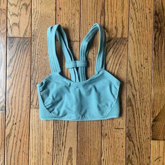 Free People On The Radar Bra in Deep Balsam - Picture 3 of 5